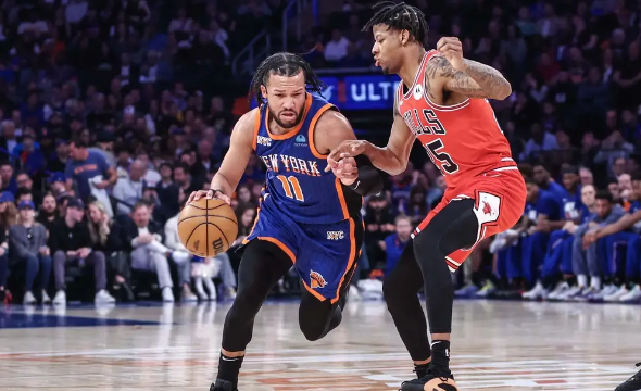 尼克斯加时120-119险胜公牛锁东部第2 布伦森40+8+7 德罗赞30+4断 尼克斯加时120-119险胜公牛锁东部第2 布伦森40+8+7 德罗赞30+4断