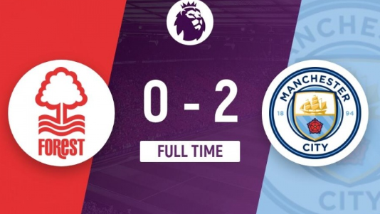 英超-曼城2-0完胜诺丁汉森林少赛一场落后枪手1分 哈兰德破门 英超-曼城2-0完胜诺丁汉森林少赛一场落后枪手1分 哈兰德破门