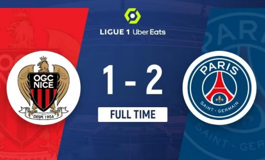 法甲-巴尔科拉传射+中柱巴德直红 巴黎2-1尼斯取近5场首胜 法甲-巴尔科拉传射+中柱巴德直红 巴黎2-1尼斯取近5场首胜