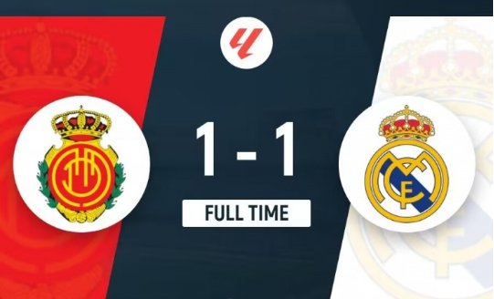 西甲首轮-皇马1-1马洛卡 姆巴佩联赛首秀罗德里戈建功门迪染红 西甲首轮-皇马1-1马洛卡 姆巴佩联赛首秀罗德里戈建功门迪染红