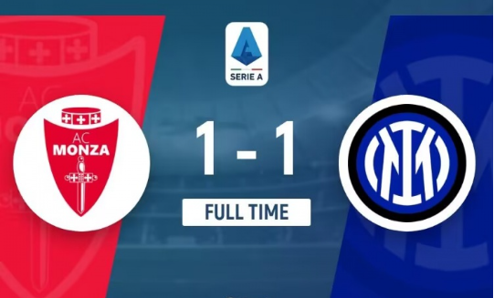 意甲-国米1-1蒙扎开季2胜2平 丹尼-莫塔破门邓弗里斯绝平 意甲-国米1-1蒙扎开季2胜2平 丹尼-莫塔破门邓弗里斯绝平