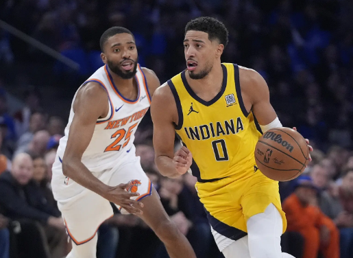 哈利伯顿0分 布伦森26+5 唐斯两双尼 克斯主场大胜步行者