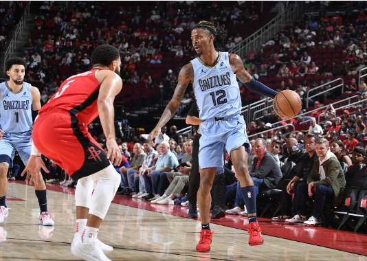 火箭7人上双刷爆篮板 莫兰特24分6失误 火箭主场大胜灰熊 火箭7人上双刷爆篮板 莫兰特24分6失误 火箭主场大胜灰熊