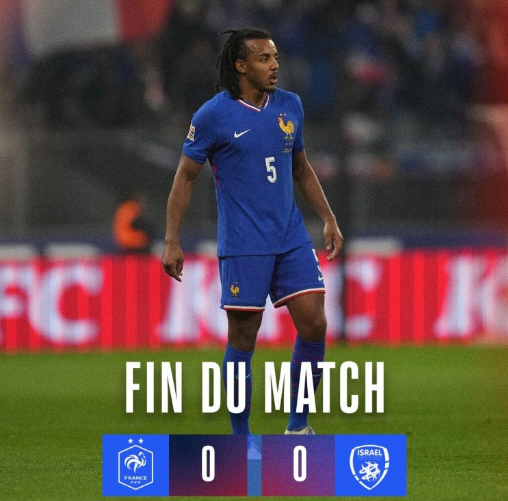 欧国联3连胜终结!法国0-0闷平以色列进8强 姆巴佩缺席全队24射门 欧国联3连胜终结!法国0-0闷平以色列进8强 姆巴佩缺席全队24射门