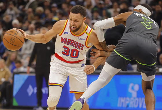 库里31+10&关键三分雨!爱德华兹20中6 勇士力克森林狼 库里31+10&关键三分雨!爱德华兹20中6 勇士力克森林狼