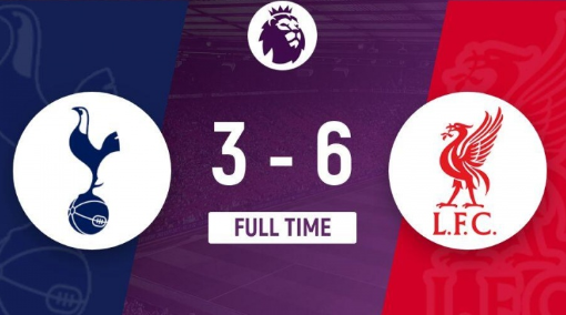 英超-热刺3-6惨负利物浦,萨拉赫两传两射,索博传射 英超-热刺3-6惨负利物浦,萨拉赫两传两射,索博传射