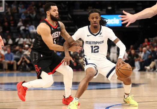 申京32+14 杰伦-格林27分 莫兰特复出27分 火箭险胜灰熊 申京32+14 杰伦-格林27分 莫兰特复出27分 火箭险胜灰熊