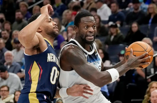 爱德华兹17+5 锡安缺阵 森林狼7人上双41分大胜复仇鹈鹕 爱德华兹17+5 锡安缺阵 森林狼7人上双41分大胜复仇鹈鹕