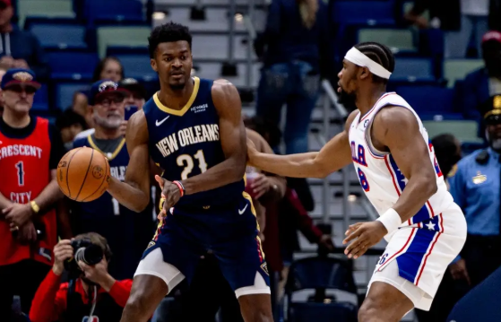 残阵对决!奥利尼克14+11+7 米西16+9 鹈鹕主场轻取76人 残阵对决!奥利尼克14+11+7 米西16+9 鹈鹕主场轻取76人