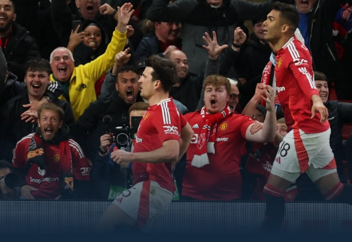 欧联杯-曼联加时让2追3总比分7-6里昂进欧联4强 马奎尔&梅努1分钟2球 欧联杯-曼联加时让2追3总比分7-6里昂进欧联4强 马奎尔&梅努1分钟2球