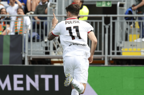 意甲-米兰2-0威尼斯,普利西奇、希门尼斯破门 意甲-米兰2-0威尼斯,普利西奇、希门尼斯破门